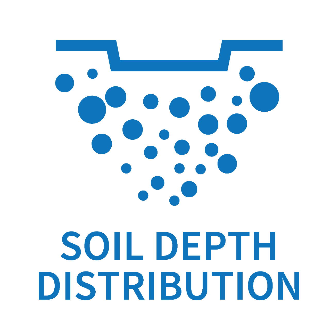 Radioactive Concentration-Survey of Depth Distribution in Soil